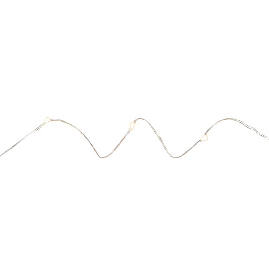 Shimmer Lights™ White LED String Lights By Ashland®